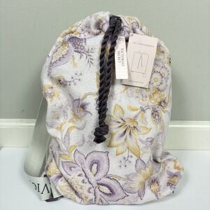 VICTORIA'S SECRET Beach Towel Packable Women's Backpack Purple 2 In 1